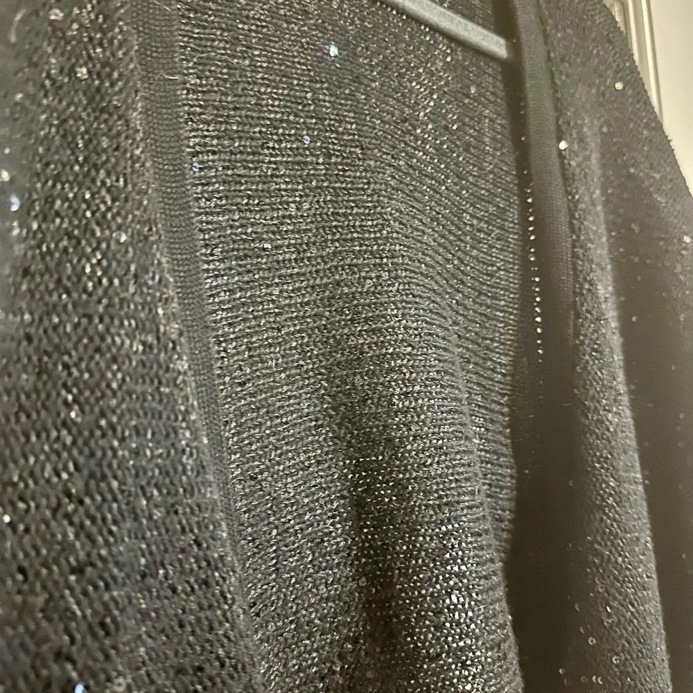 Lane Bryant Open Front Cardigan/Shrug with Sequence - EUC - Picture 3 of 3